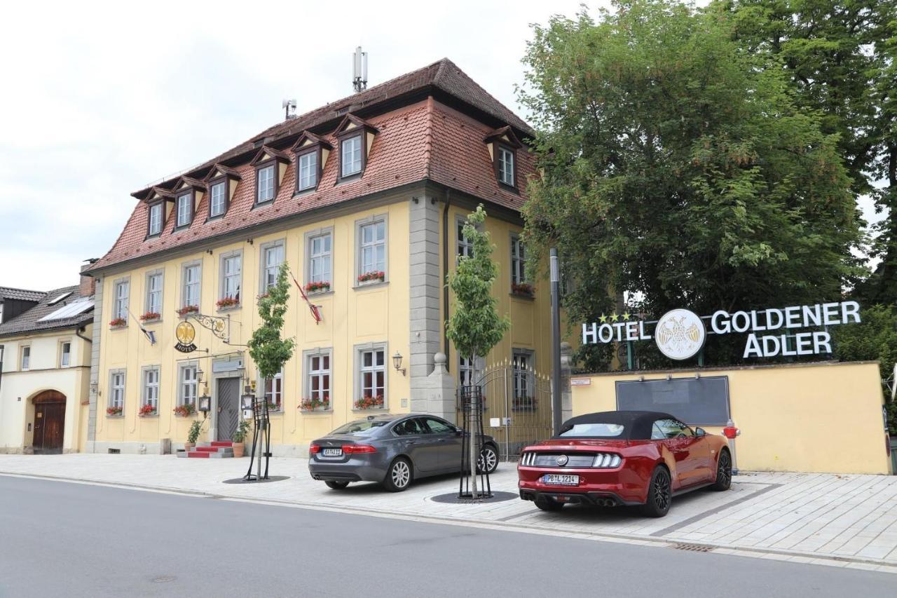 Hotel Goldener Adler Hallstadt Exterior foto
